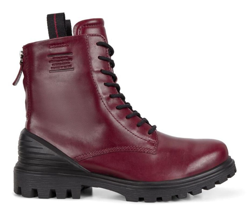 Womens Boots - ECCO Tredtray - Burgundy - 5074DSEWX